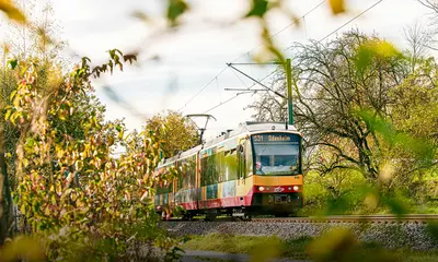 Stadtbahn S31 in Richtung Odenheim