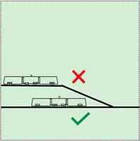 Eine Grafik visualisiert das kommunikationsbasierte Zugsicherungssystem.