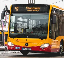 Ein Bus der Linie 47