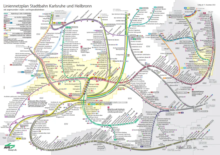 Liniennetzplan